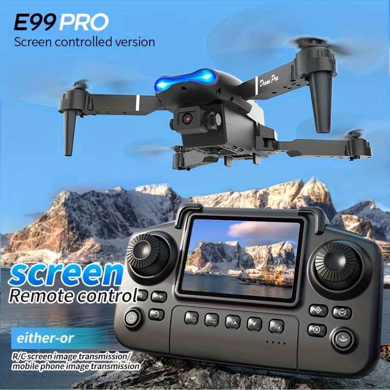 Drone Lipat E99 PRO MAX dengan - Rc Helicopter Tool Kit ulasan dan harga