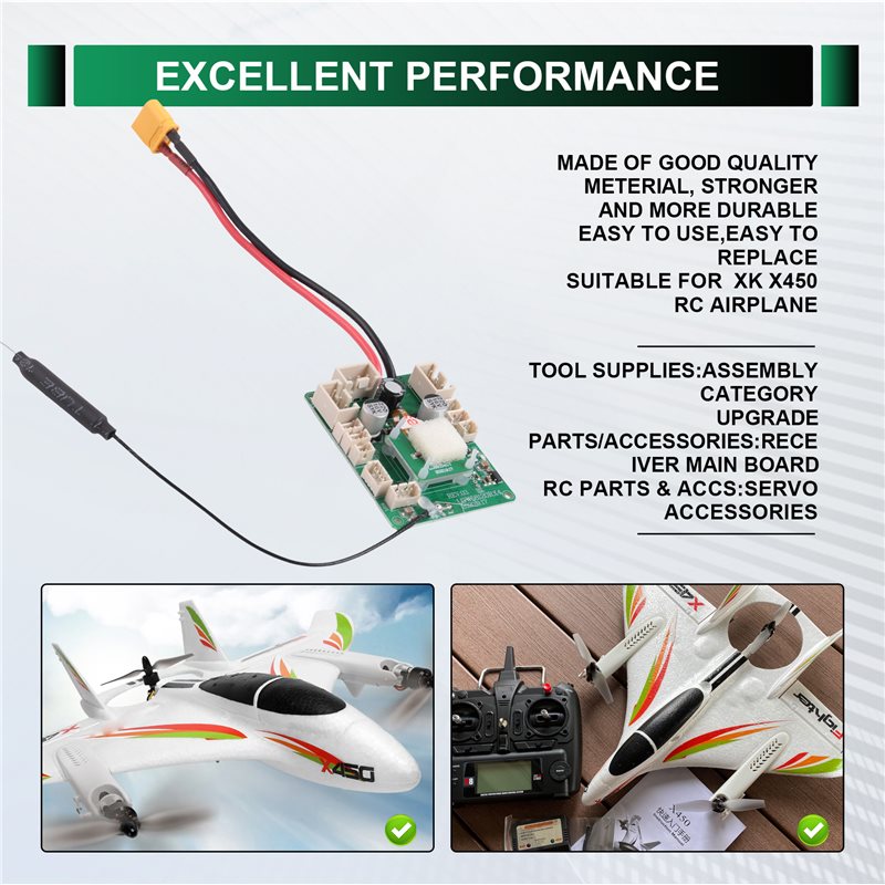 Papan Utama Penerima B78B untu - Rc Helicopter Servo ulasan dan harga